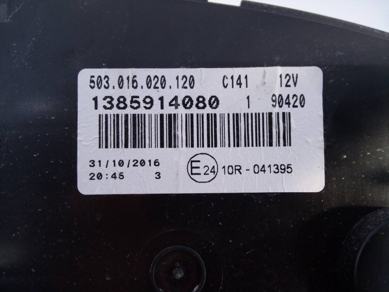 Recambio de cuadro instrumentos para fiat ducato furgón 35 (290) 130 (rs: 3450 mm) (l2h1) referencia OEM IAM 1385914080  E2-B2