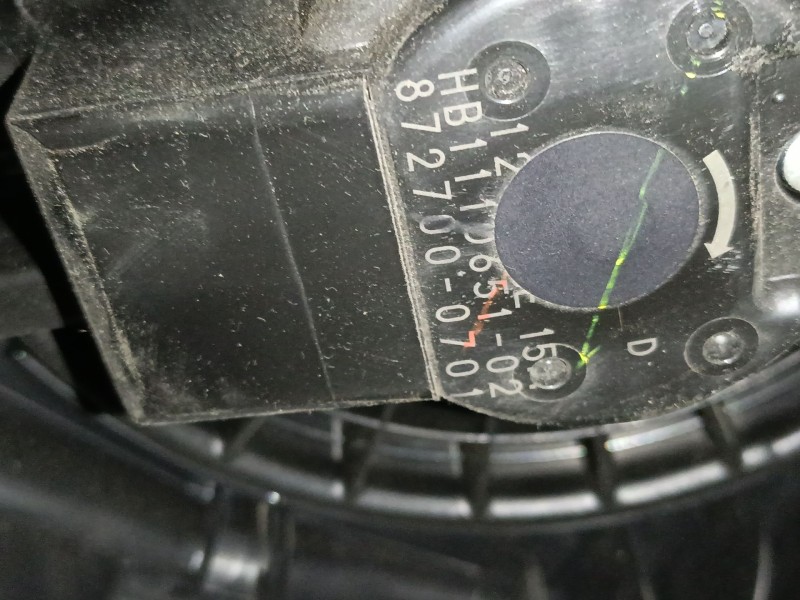 Recambio de ventilador calefaccion para mazda cx-5 (ke, gh) 2.2 d (ke2fw) referencia OEM IAM   