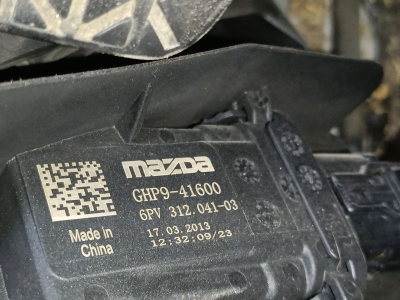 Recambio de pedal acelerador para mazda cx-5 (ke, gh) 2.2 d (ke2fw) referencia OEM IAM GHP9-41600 6PV312.041-03 
