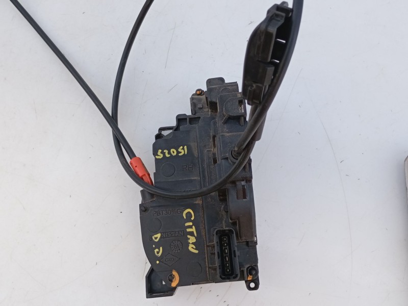 Recambio de cerradura puerta delantera derecha para mercedes-benz citan furgoneta/monovolumen (w415) 109 cdi (415.601, 415.603, 