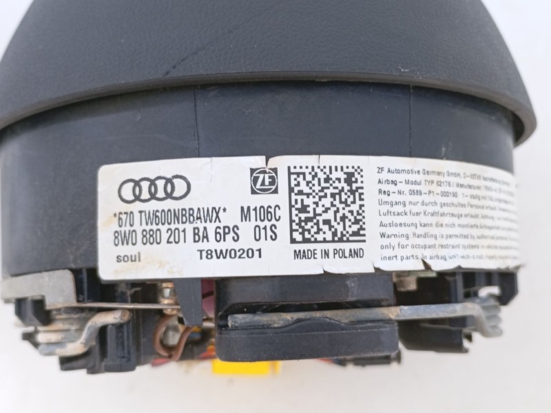 Recambio de airbag delantero izquierdo para audi a5 sportback (f5a, f5f) 40 tfsi mild hybrid referencia OEM IAM 8W0880201BA  E1-