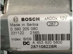 Recambio de motor limpia trasero para dacia duster (hm_) 1.3 tce 130 (hmmf) referencia OEM IAM 287108228R 0390205080  2