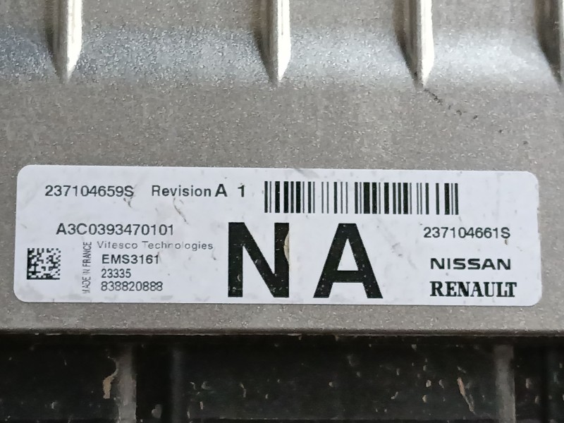 Recambio de centralita motor uce para dacia duster (hm_) 1.3 tce 130 (hmmf) referencia OEM IAM   