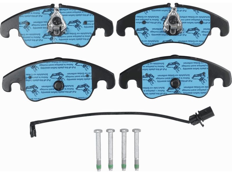 Recambio de juego pastillas de frenos para audi a4 allroad b8 (8kh) 3.0 tdi quattro referencia OEM IAM B110988 GDB1768 GDB1805 G