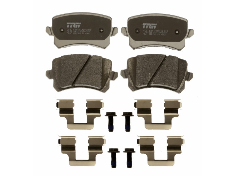 Recambio de pastillas freno traseras para audi q3 (8ub, 8ug) 2.0 tdi referencia OEM IAM B111275 B110859 GDB1763 3322937883417 T1