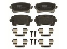 Recambio de pastillas freno traseras para audi a4 b8 (8k2) 3.0 tdi referencia OEM IAM B110995 GDB1765 GDB2000 3322937887897 T1-1