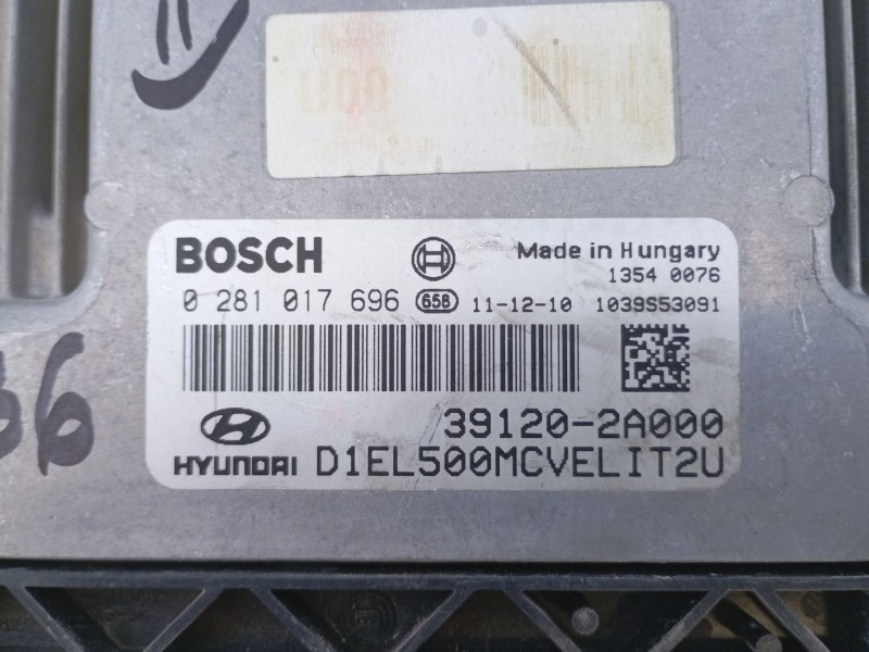 Recambio de centralita motor uce para hyundai ix35 (lm, el, elh) 1.7 crdi referencia OEM IAM 391202A000 0281017696 