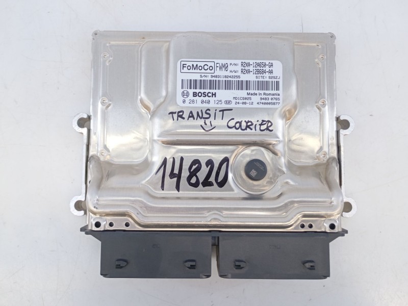 Recambio de centralita motor uce para ford transit courier referencia OEM IAM R2XA12A650GA 0281040125 