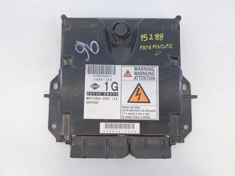 Recambio de centralita motor uce para nissan pathfinder iii (r51) 2.5 dci 4wd referencia OEM IAM 23710EB30A MB2758003492 