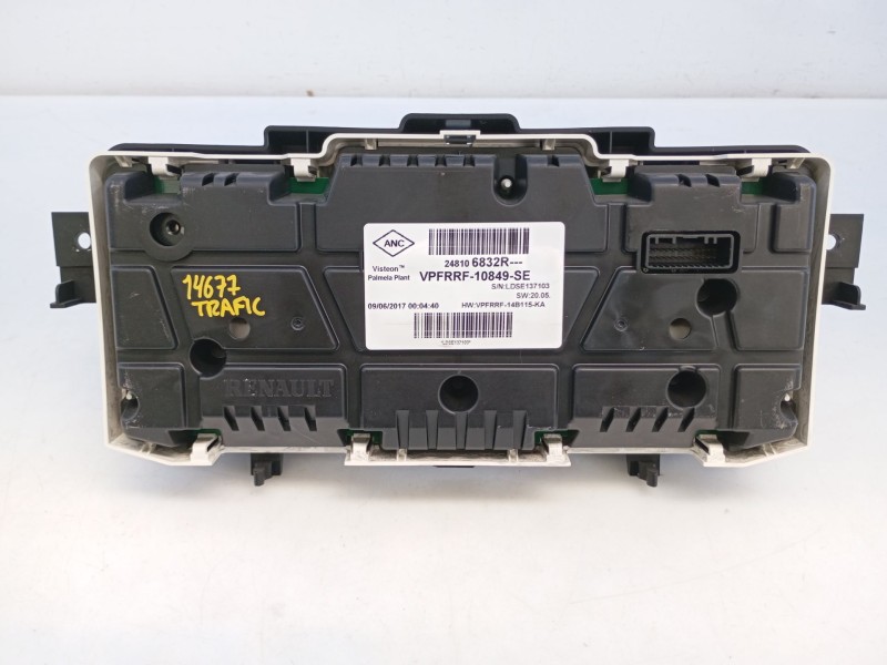 Recambio de cuadro instrumentos para renault trafic iii furgoneta (fg_) 1.6 dci 120 (fgmb) referencia OEM IAM 248106832R  