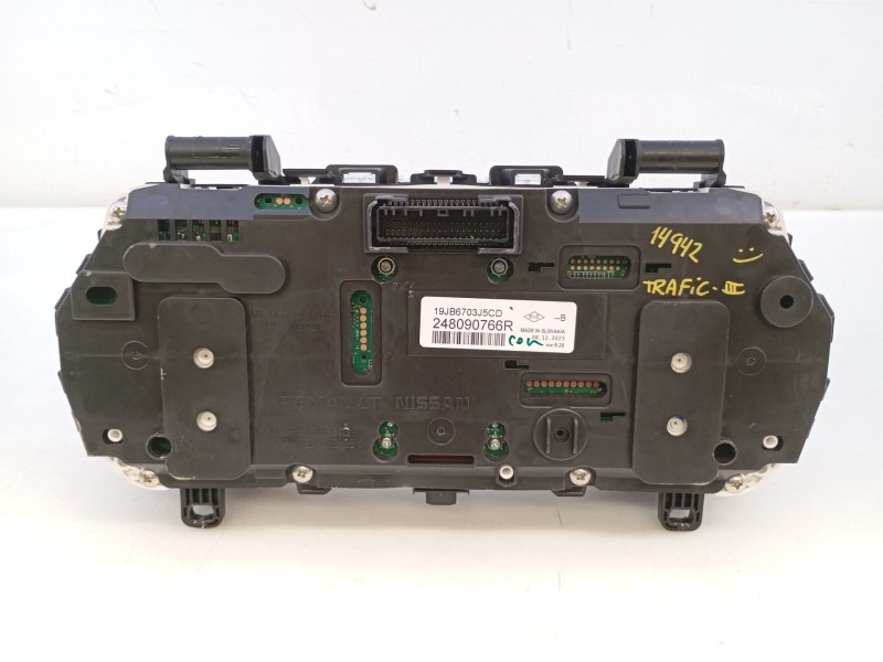 Recambio de cuadro instrumentos para renault trafic iii autobús (jg_) 2.0 dci 150 (jgmu) referencia OEM IAM 248090766R  