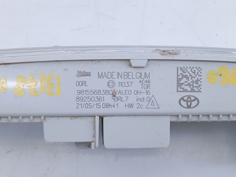 Recambio de piloto delantero izquierdo para toyota aygo (_b4_) 1.0 (kgb40) referencia OEM IAM 9815568380 89250361 E2-B4