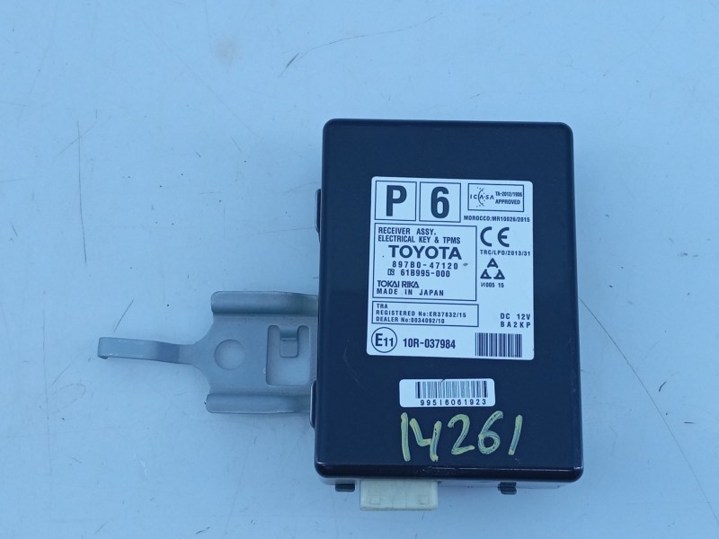 Recambio de modulo electronico para toyota prius plus (_w4_) 1.8 hybrid (zvw40w, zvw41w) referencia OEM IAM 8978047120  E2-B4