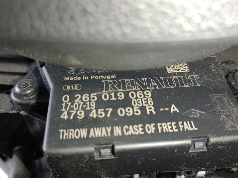 Recambio de anillo airbag para renault captur i (j5_, h5_) 1.2 tce 120 referencia OEM IAM   