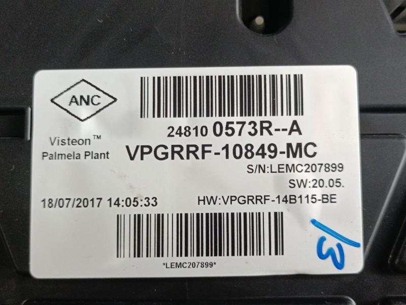 Recambio de cuadro instrumentos para renault captur i (j5_, h5_) 1.2 tce 120 referencia OEM IAM 248100573R  