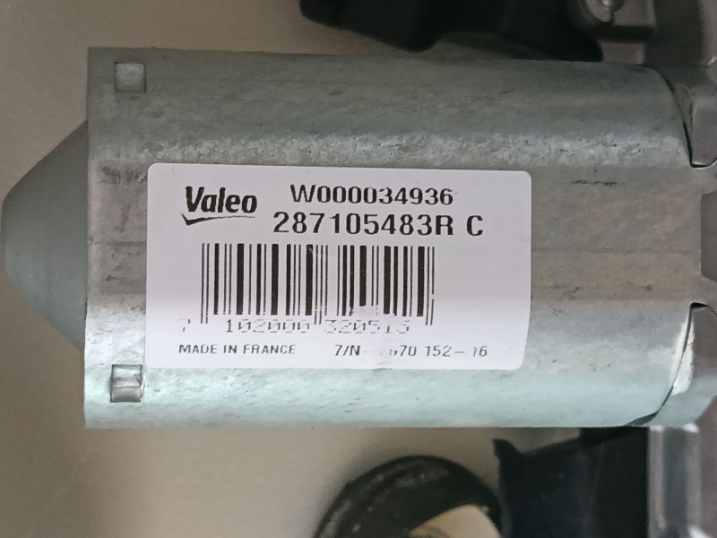 Recambio de motor limpia trasero para renault captur i (j5_, h5_) 1.5 dci 90 referencia OEM IAM   