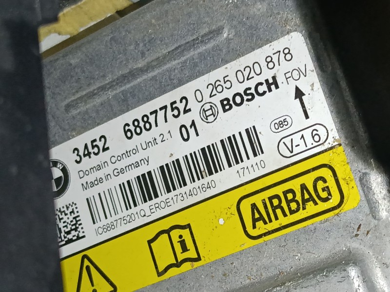 Recambio de kit airbag para bmw 1 (f20) 116 d referencia OEM IAM   