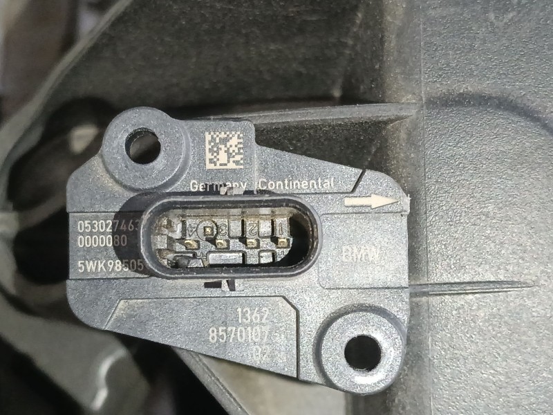 Recambio de caudalimetro para bmw 1 (f20) 116 d referencia OEM IAM 8570107 5WK98505 