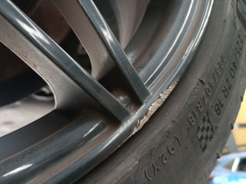 Recambio de llanta sin neumatico para bmw 1 (f20) 116 d referencia OEM IAM 18 PULGADAS  