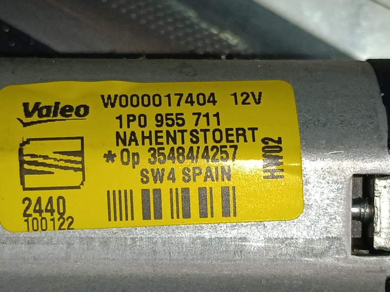 Recambio de motor limpia trasero para seat leon (1p1) 1.9 tdi referencia OEM IAM 1P0955711  