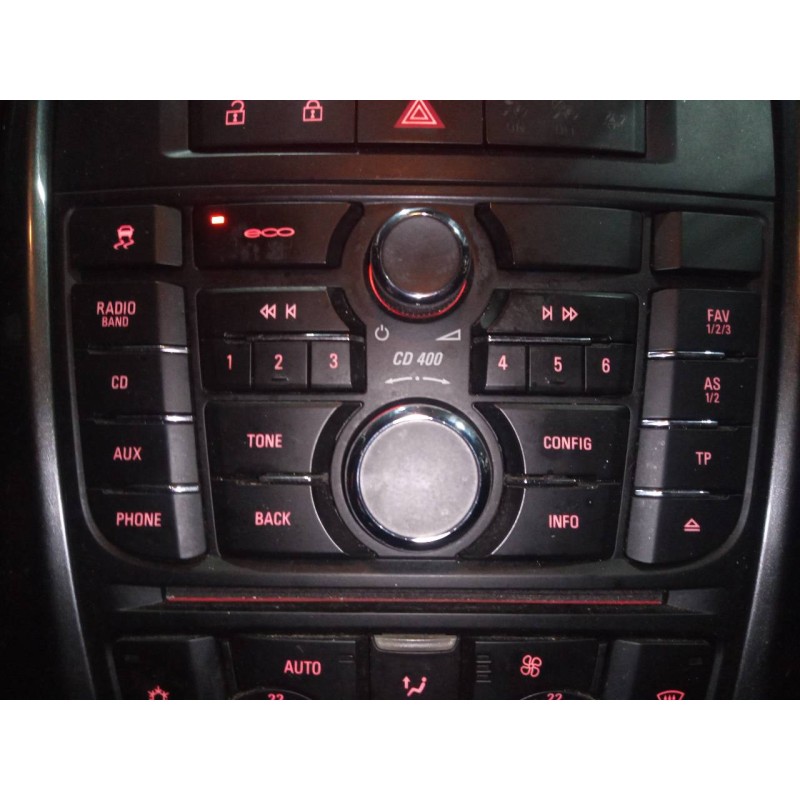 Recambio de sistema audio / radio cd para opel astra j lim. excellence referencia OEM IAM   