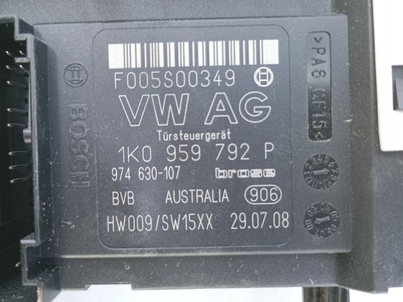 Recambio de elevalunas delantero derecho para volkswagen passat cc passat cc referencia OEM IAM 1K0959792P  