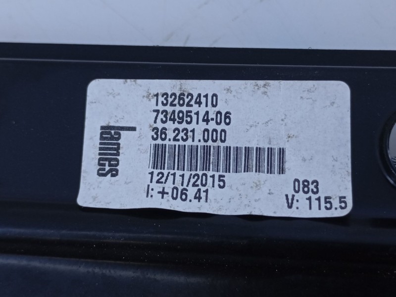Recambio de elevalunas delantero derecho para bmw x1 (f48) xdrive 20 d referencia OEM IAM   E1-A3-24-2