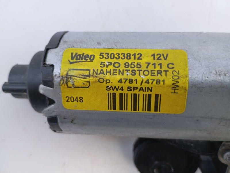 Recambio de motor limpia trasero para seat altea (5p1) 1.9 tdi referencia OEM IAM 5PO955711C  
