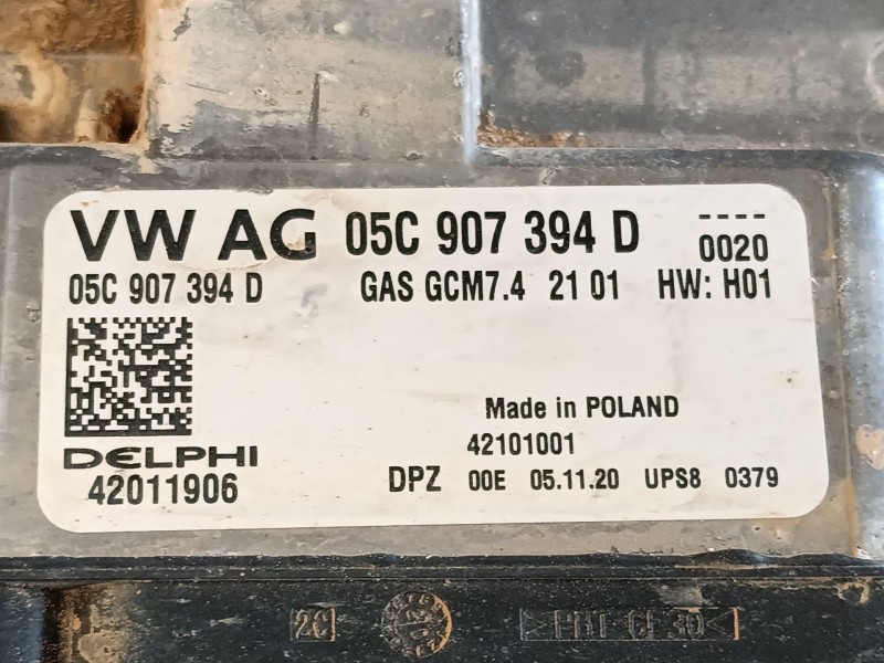 Recambio de centralita motor uce para seat arona (kj7, kjp) 1.0 tsi referencia OEM IAM   