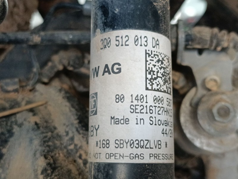 Recambio de amortiguador trasero derecho para seat arona (kj7, kjp) 1.0 tsi referencia OEM IAM 2Q0512013DA  