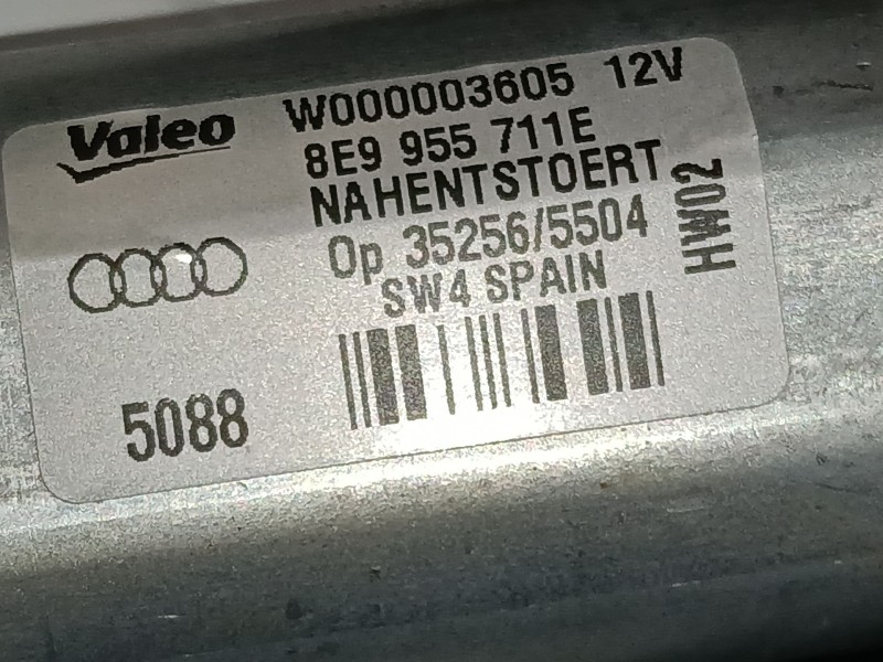 Recambio de motor limpia trasero para audi a3 (8p1) 1.8 tfsi referencia OEM IAM 8E9955711E  
