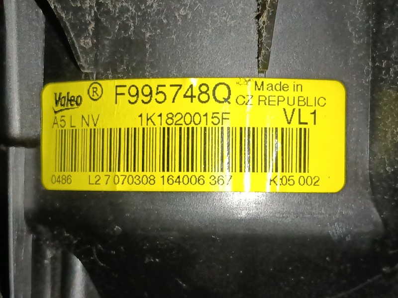Recambio de ventilador calefaccion para audi a3 (8p1) 1.8 tfsi referencia OEM IAM   