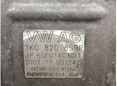 Recambio de compresor aire acondicionado para audi a3 (8p1) 1.8 tfsi referencia OEM IAM 1K0820859P   2