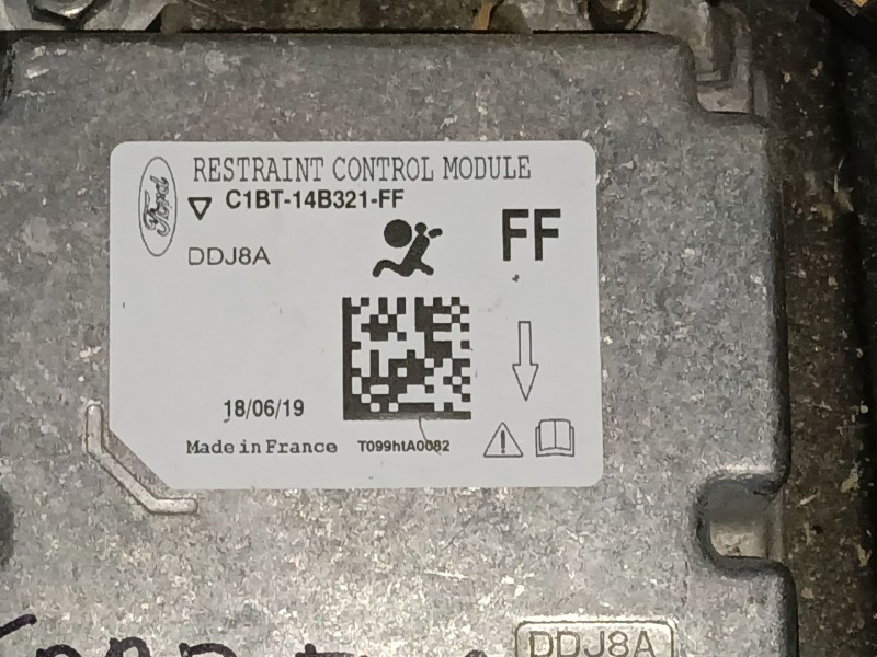 Recambio de centralita airbag para ford fiesta vi (cb1, ccn) 1.25 referencia OEM IAM   