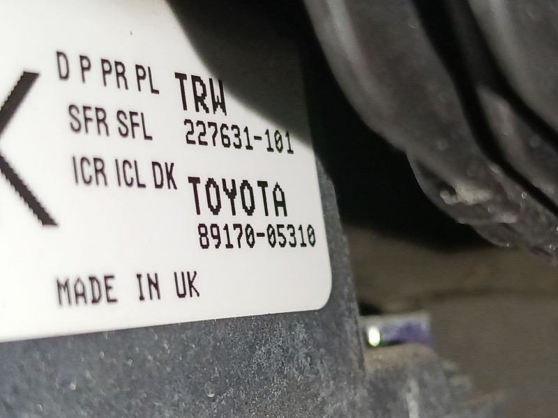 Recambio de centralita airbag para toyota avensis sedán (_t27_) 2.2 d-4d (adt271_) referencia OEM IAM 8917005310  