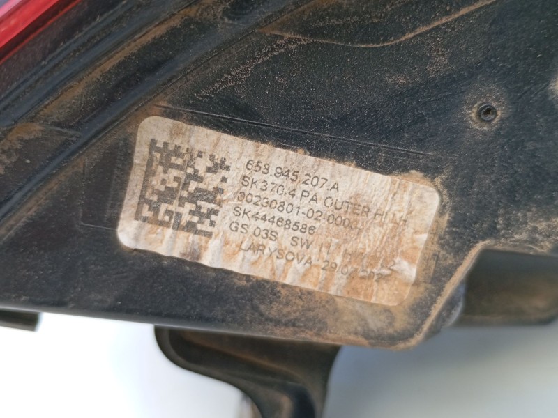 Recambio de piloto trasero izquierdo para skoda kamiq (nw4) 1.0 tsi referencia OEM IAM   