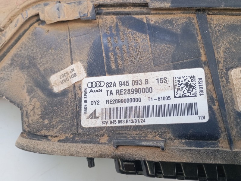 Recambio de piloto trasero izquierdo porton para audi a1 sportback (gba) 30 tfsi referencia OEM IAM 82A945094B  