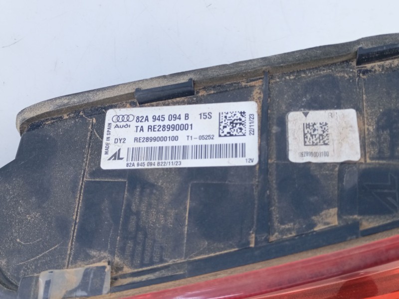 Recambio de piloto trasero derecho porton para audi a1 sportback (gba) 30 tfsi referencia OEM IAM 82A945094B  