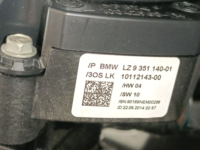 Recambio de anillo airbag para bmw 3 (f30, f80) 318 d referencia OEM IAM LZ935114001  