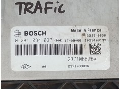 Recambio de centralita motor uce para renault trafic iii autobús (jg_) 1.6 dci 95 (jgmr, jgmj) referencia OEM IAM 237106626R 028 2