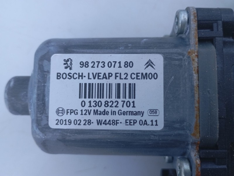 Recambio de elevalunas delantero izquierdo para citroën c4 cactus 1.5 bluehdi 100 referencia OEM IAM 9827307180  