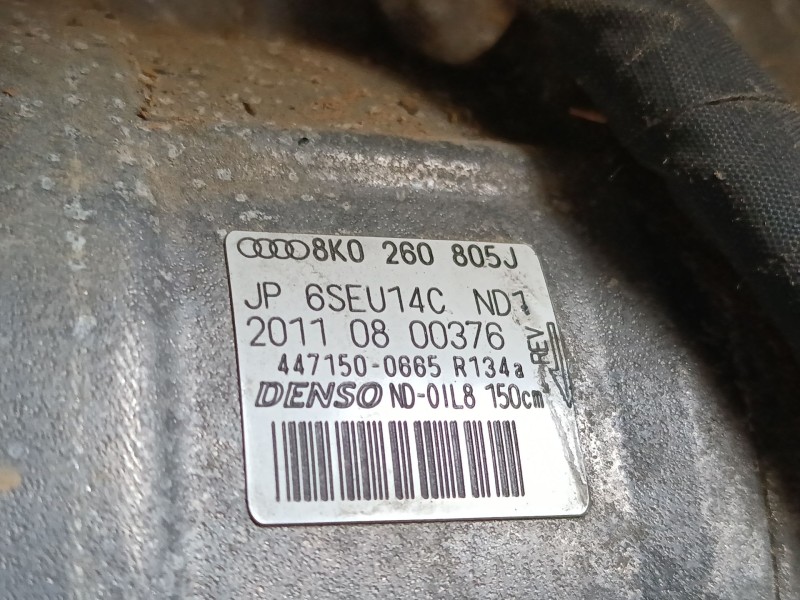 Recambio de compresor aire acondicionado para audi a5 (8t3) 3.0 tdi quattro referencia OEM IAM 8K0260805J  