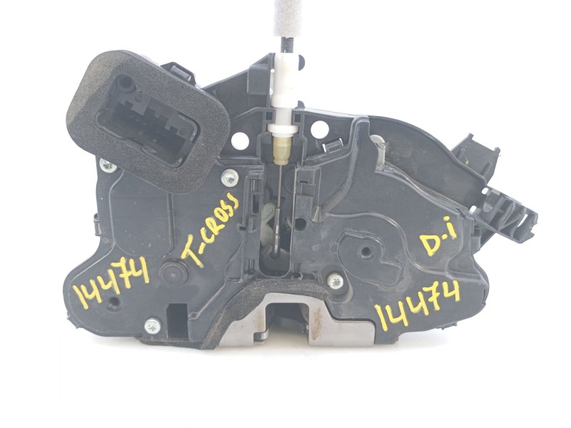 Recambio de cerradura puerta delantera izquierda para volkswagen t-cross (c11, d31) 1.0 tsi referencia OEM IAM 10B837015B  