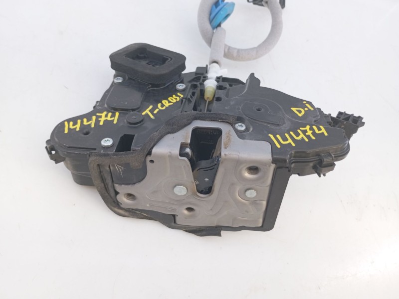 Recambio de cerradura puerta delantera izquierda para volkswagen t-cross (c11, d31) 1.0 tsi referencia OEM IAM 10B837015B  