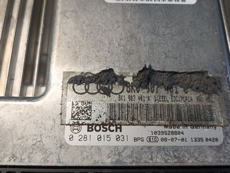 Recambio de centralita motor uce para audi a5 (8t3) 3.0 tdi quattro referencia OEM IAM   