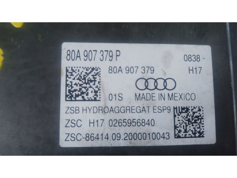Recambio de abs para audi q5 (fyb, fyg) 35 tdi mild hybrid referencia OEM IAM 80A614517P  