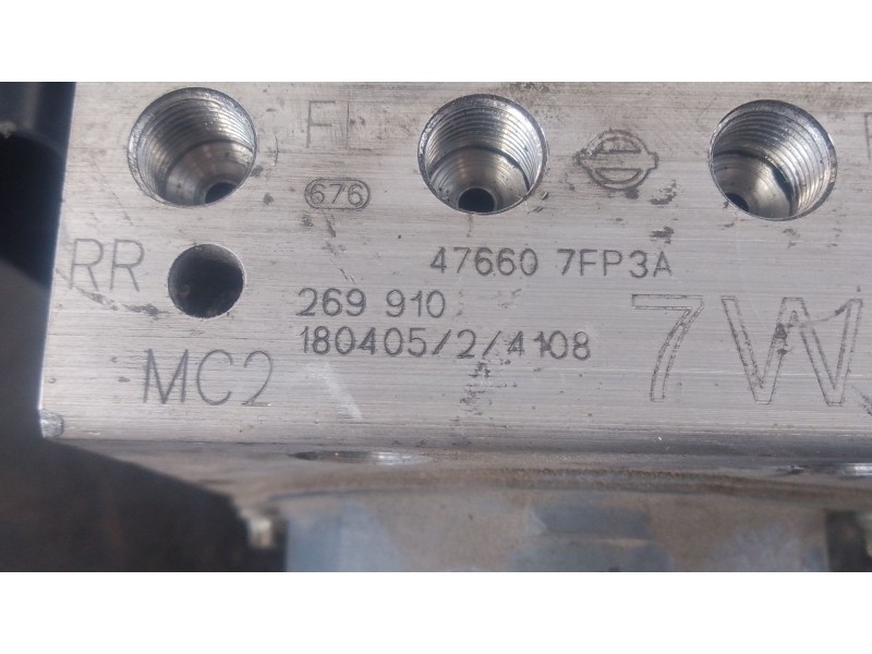 Recambio de abs para nissan x-trail iii (t32_, t32r, t32rr) 1.6 dci (t32) referencia OEM IAM 476607FP3A  