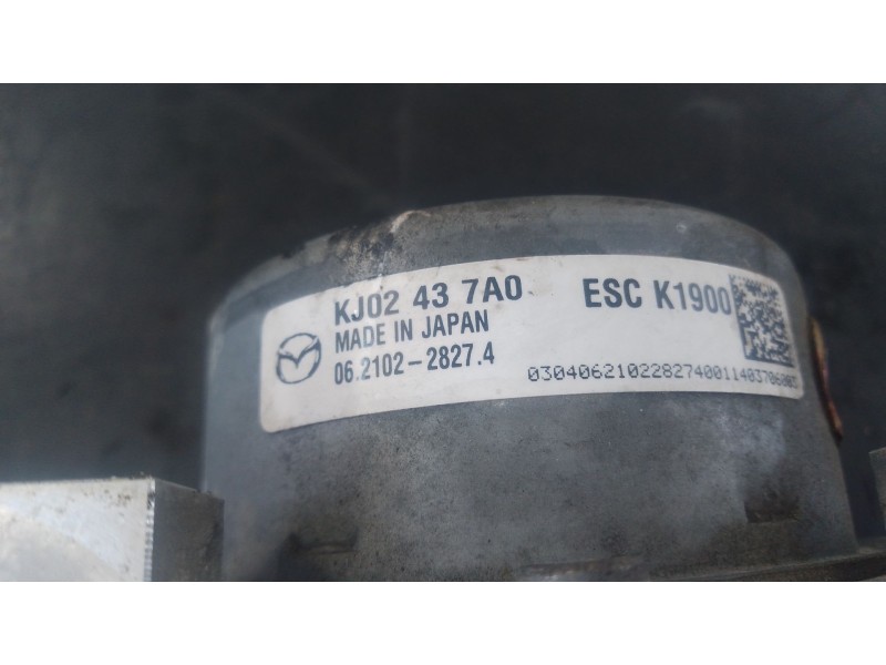 Recambio de abs para mazda cx-5 (ke, gh) 2.2 d (ke2fw) referencia OEM IAM KJ02437A0 ESCK1900 