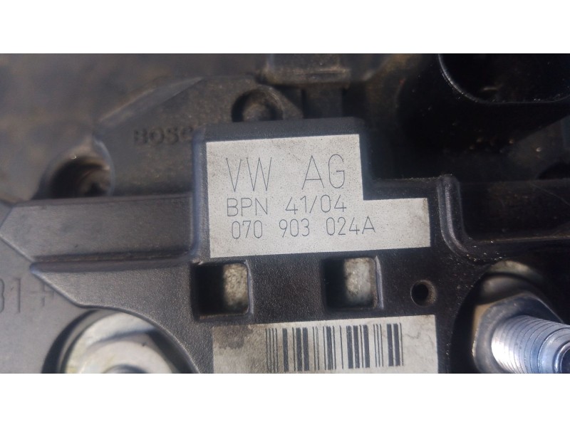 Recambio de alternador para volkswagen touareg (7la, 7l6, 7l7) 2.5 r5 tdi referencia OEM IAM   