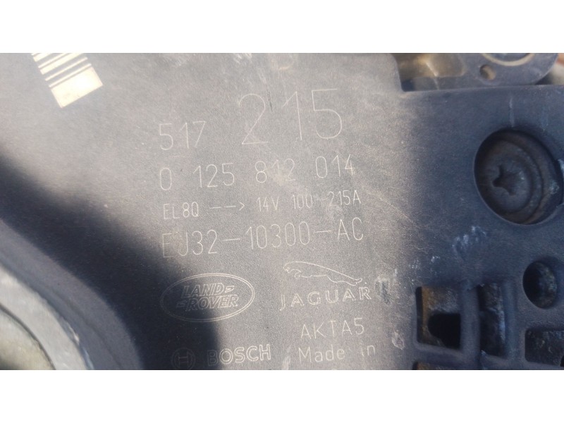Recambio de alternador para land rover discovery sport (l550) 2.2 d 4x4 referencia OEM IAM   